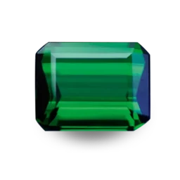 Turmalin Oktagon Emerald Cut Facettiert Achtkant