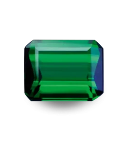 Achtkant Edelsteine Turmalin Emerald Cut